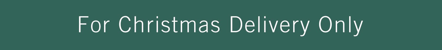 For Christmas Delivery Only products