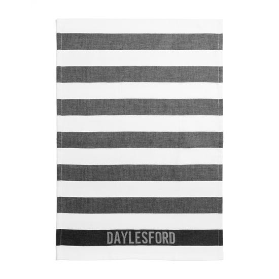 Daylesford White Striped Tea Towel