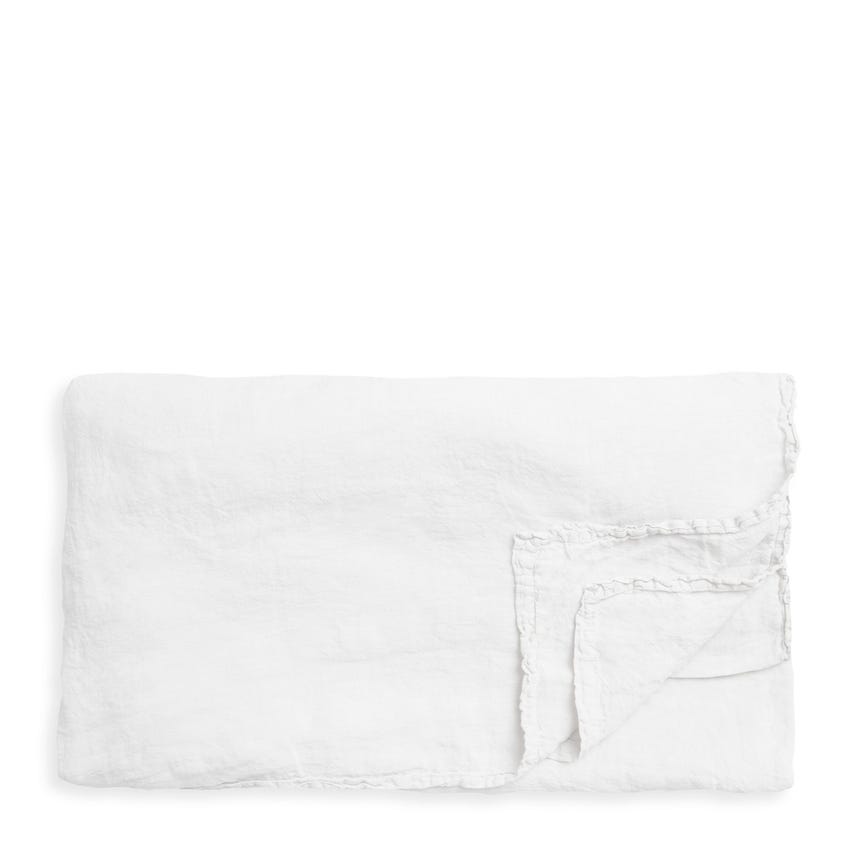 Tiller White Tablecloth
