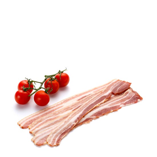 Organic Smoked Streaky Bacon 184g