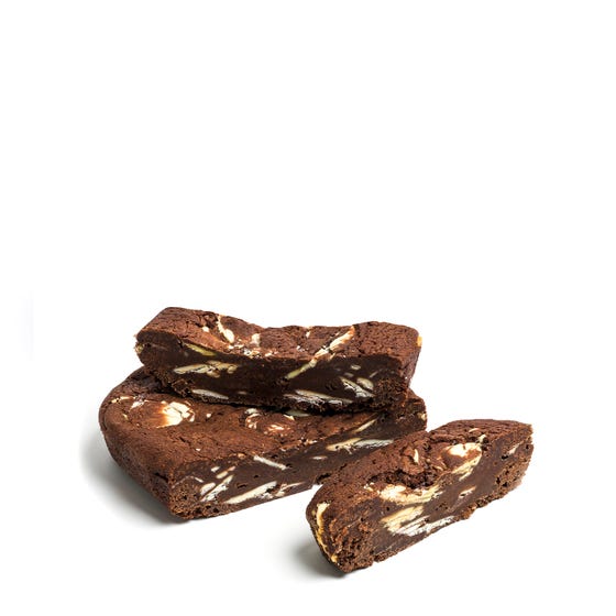 Organic White Chocolate Brownie Tray 570g