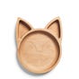 Wooden Fox Plate
