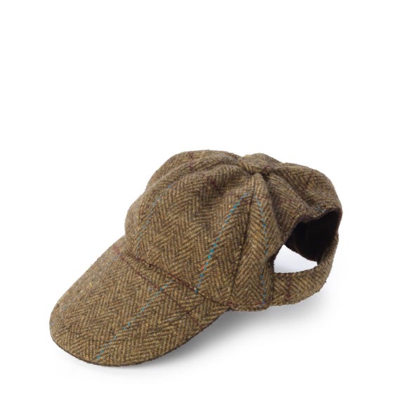 Dog Brown Tweed Hat