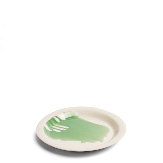 Slip Green Salad Plate