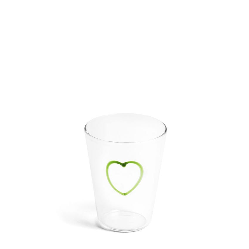 Green Heart Glass