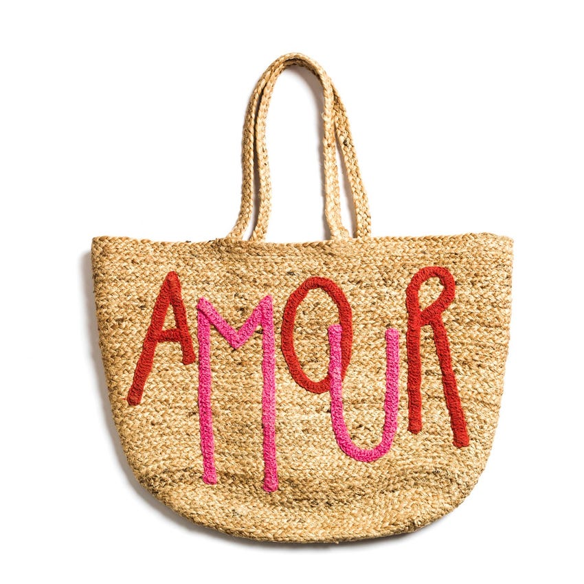 Amour Basket Red Pink