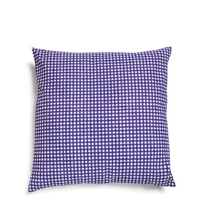 Check Purple Cushion