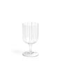 Bibury Wine Glass White Stripe 
