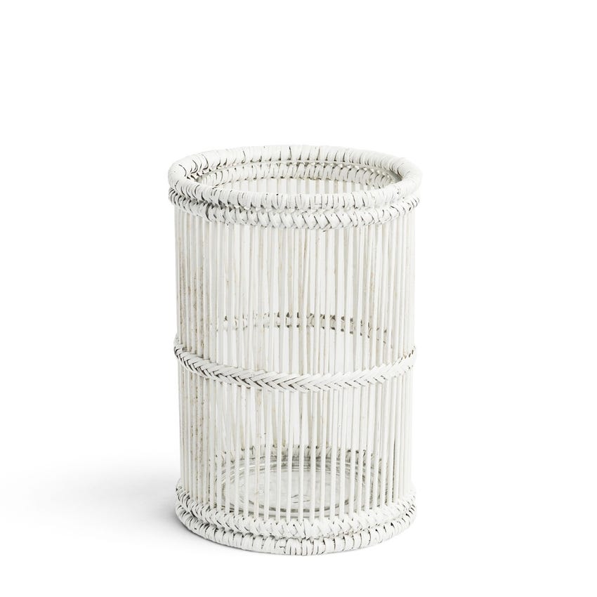 Cove Candle Holder White
