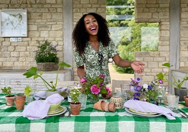 Celebrating British Flowers with Hazel Gardiner 