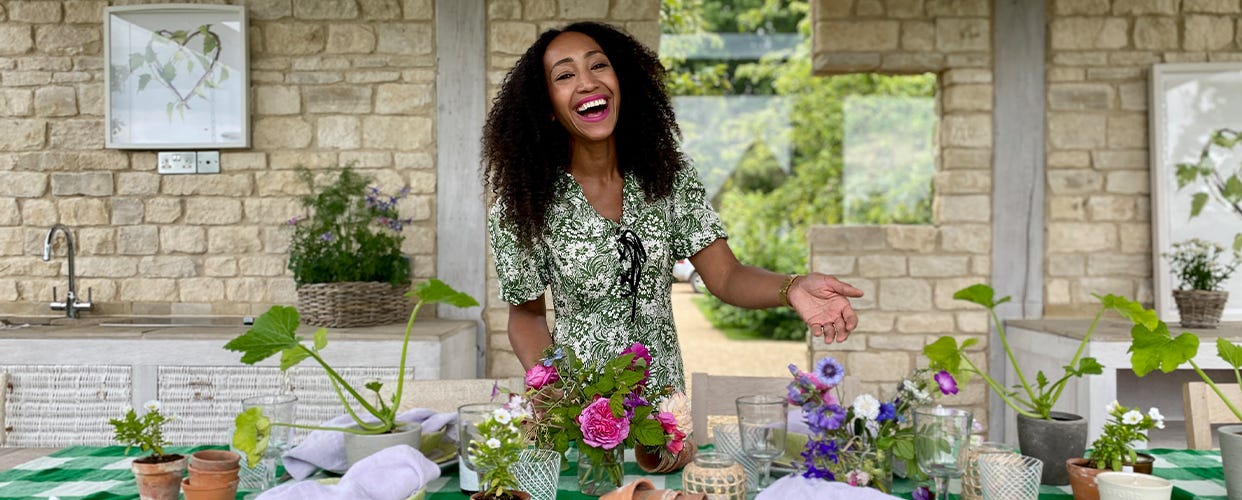 Celebrating British Flowers with Hazel Gardiner