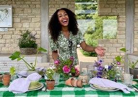 Celebrating British Flowers with Hazel Gardiner 