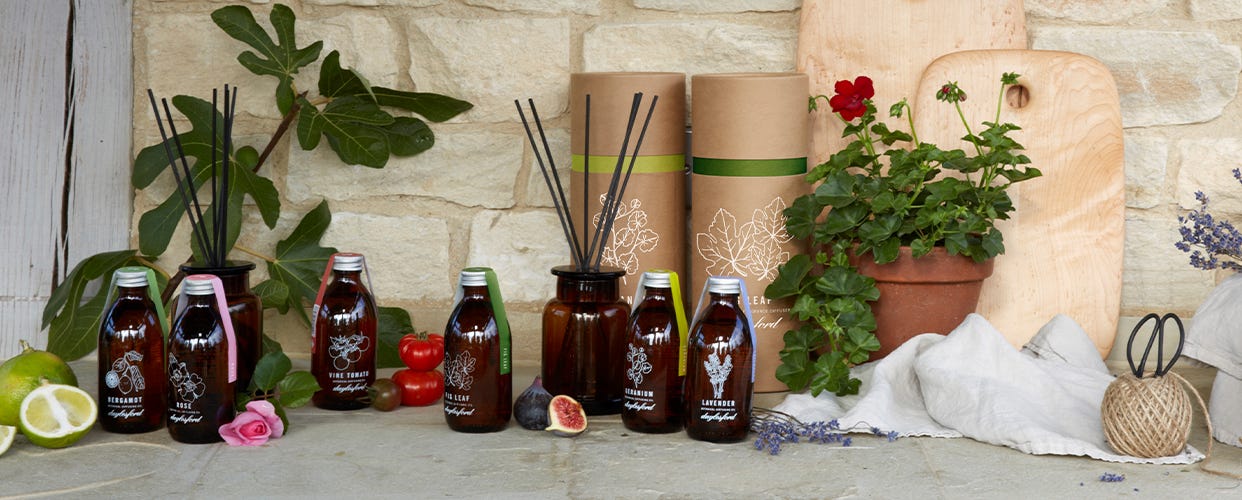 Our new botanical diffusers range