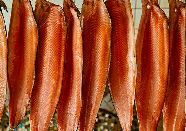 Our organic smoked salmon